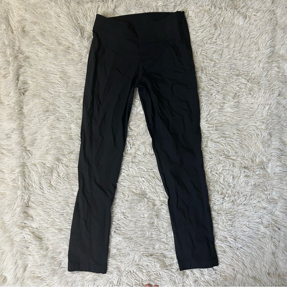 ◾️Kit and Ace Pull On Slim Fit Ankle Black Trouser With Side Zip
